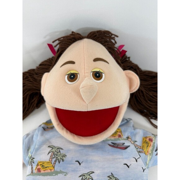 Rebecca Ventriloquist Style Hand Puppet - Picture 2 of 10